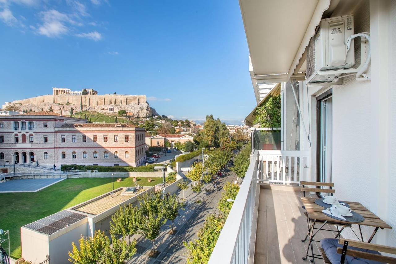 Modern Flat In The Grounds Of Acropolis Monuments -Armonia- Atenas Exterior foto